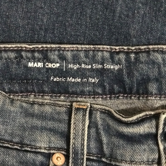 AG Mari Crop HIgh Rise Slim Straight - Picture 4 of 6